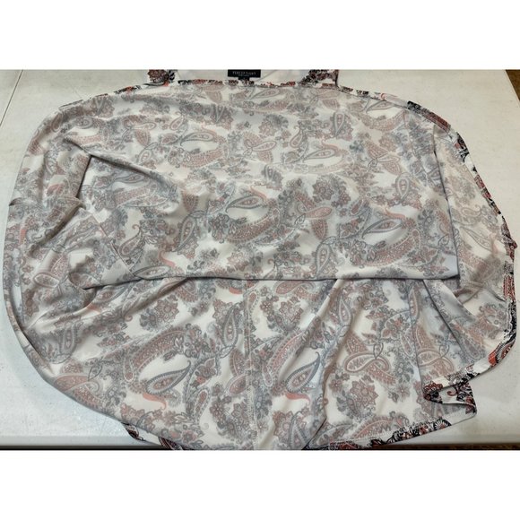 Perceptions New York Dress Fit & Flare Paisley Polyester Blend Women Size S-NWT - Picture 10 of 15